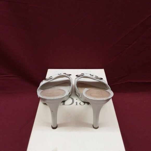 Christian Dior My Dior MyDior Clog Mules Sandals Slides Heels Stilettos 37.5 7.5 - Picture 4 of 7